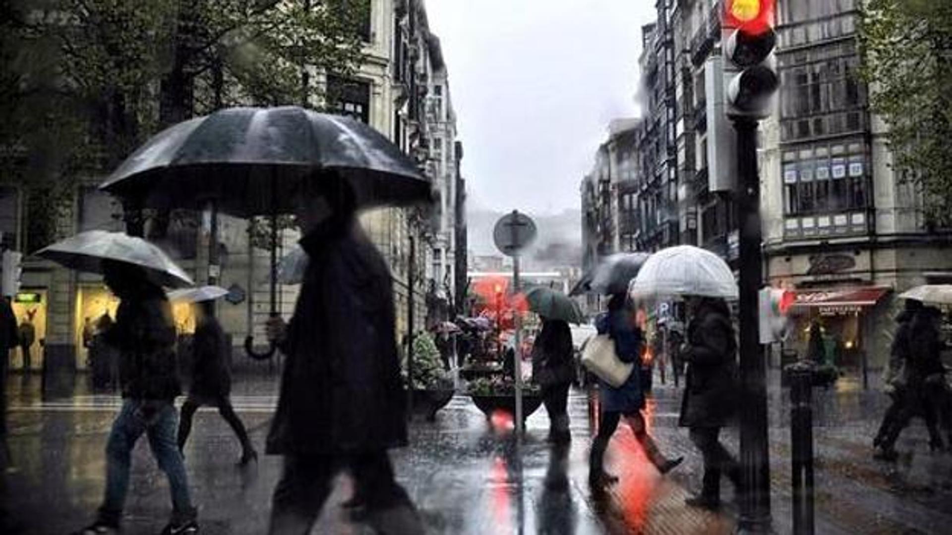 Activado El Aviso Amarillo Por Lluvias Intensas En Euskadi Para Hoy Y